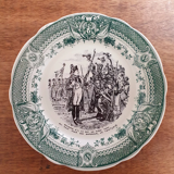 Talking plates Napoleon series
