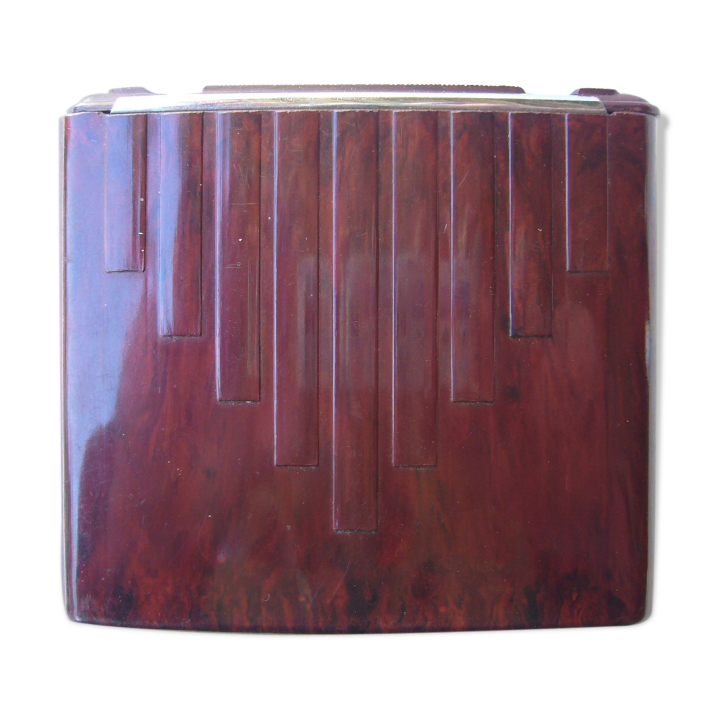 Art deco cigarette case in bakelite