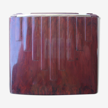 Art deco cigarette case in bakelite