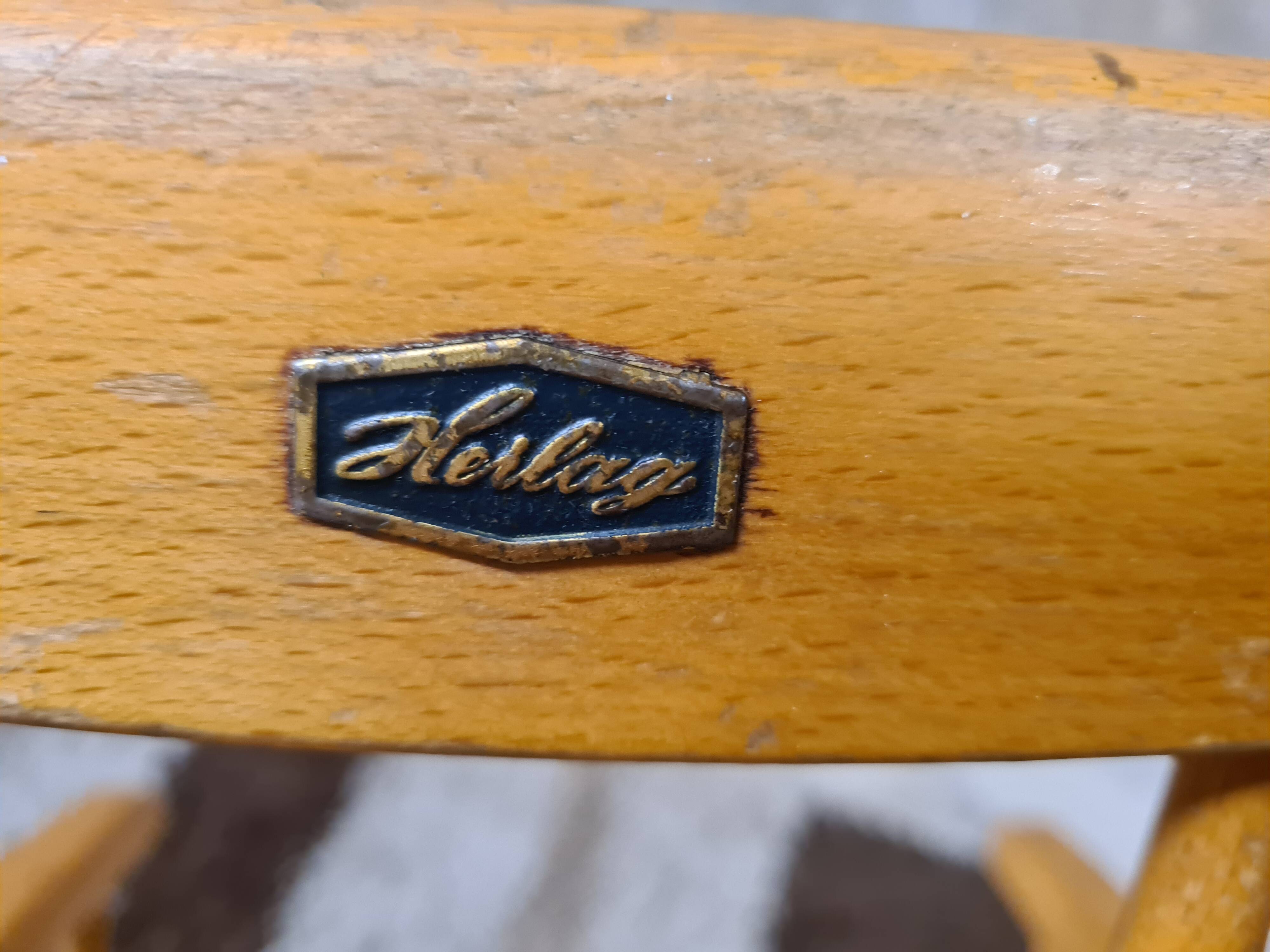 Pair of wooden armchair child Herlag