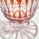 Bohemian glass vase. Czech Republic 1980s.
