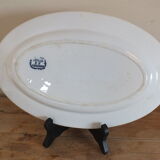 Plat ovale Pexonne service Chasse