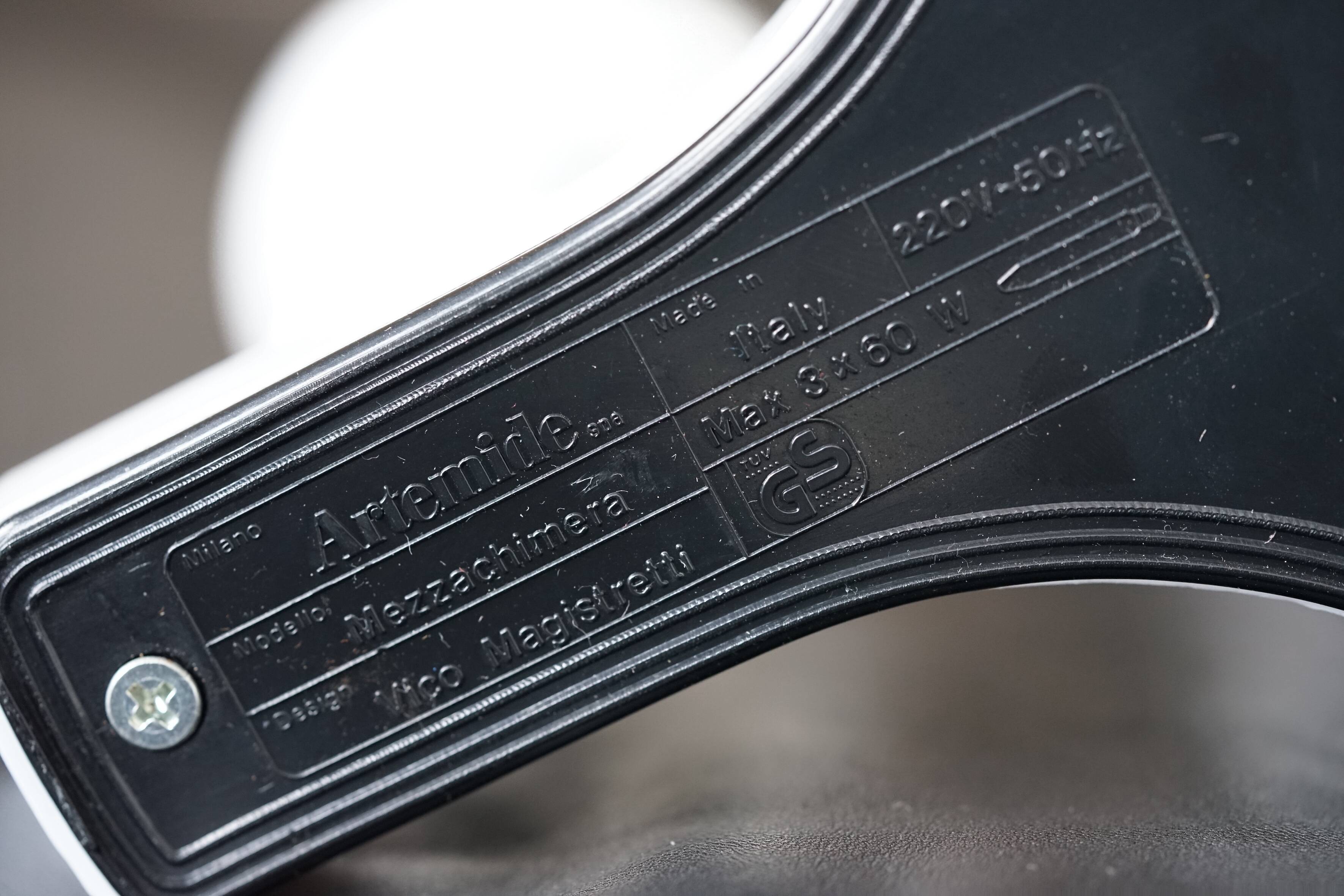 Table lamp Mezzachimera by Vico Magistretti for Artemide