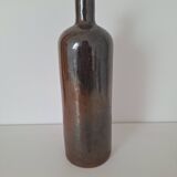 Brown stoneware bottle