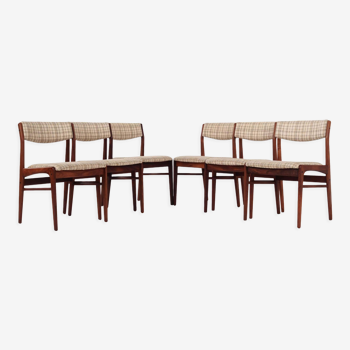 Rosewood chairs by Thorso scandinavian design 1970s