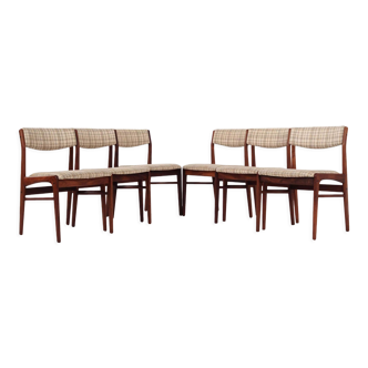 Chaises en palissandre de Thorso design scandinave des années 1970