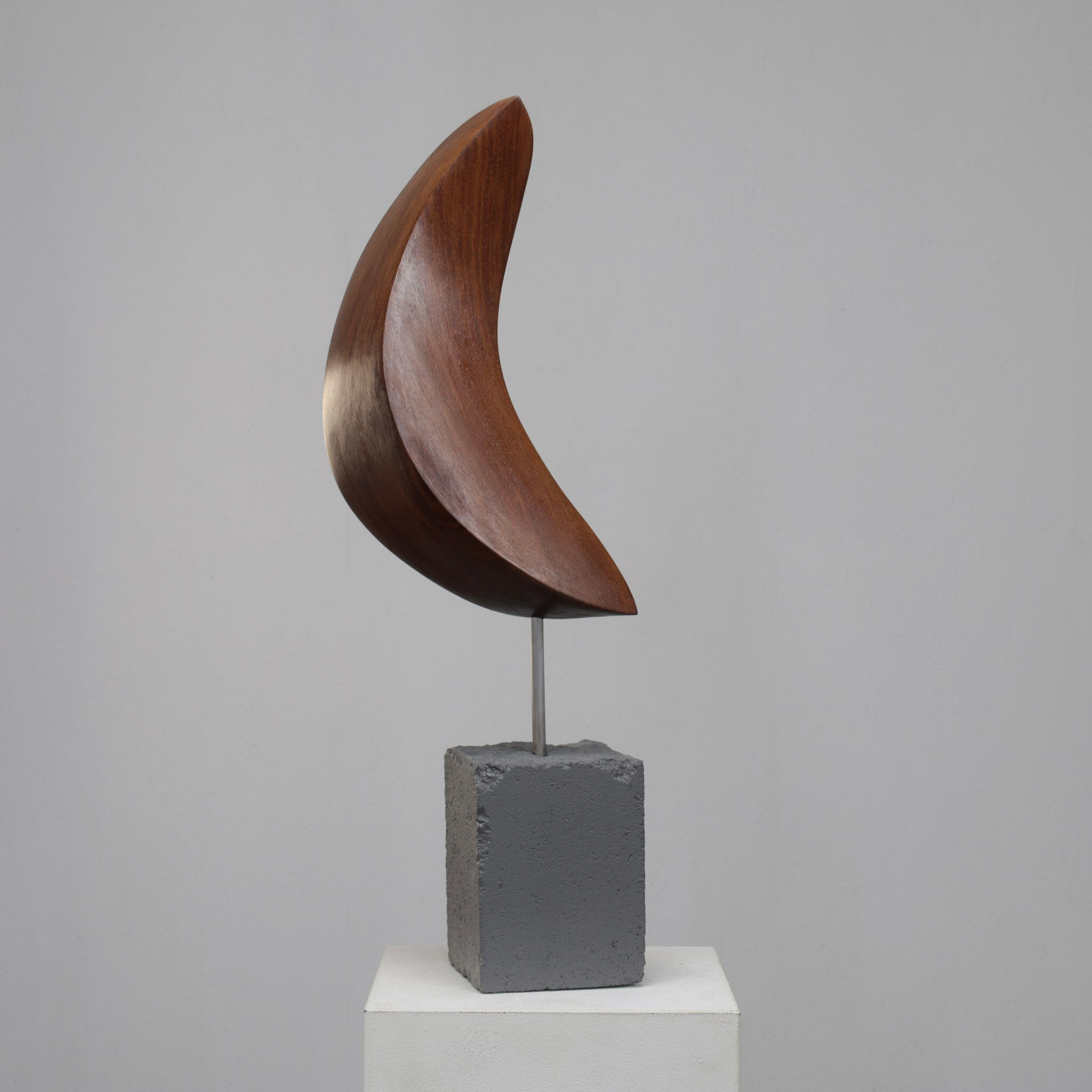 Organic abstract sculpture by Ineke van Zuuren, Netherlands, 1980s