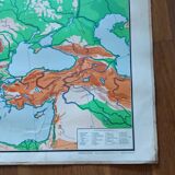 old school map 1950 Paul Vidal Labache n°12