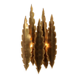 Holm-Sörensen Brutalist Copper Wall Lamp Large model Denmark