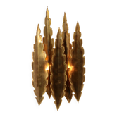 Holm-Sörensen Brutalist Copper Wall Lamp Large model Denmark