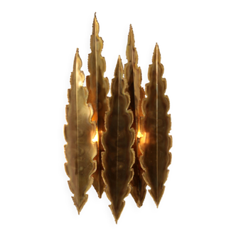 Holm-Sörensen Brutalist Copper Wall Lamp Large model Denmark