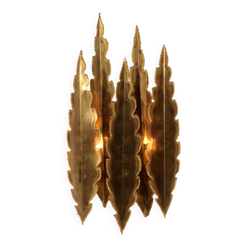 Holm-Sörensen Brutalist Copper Wall Lamp Large model Denmark