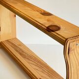 Vintage raw wood shelf