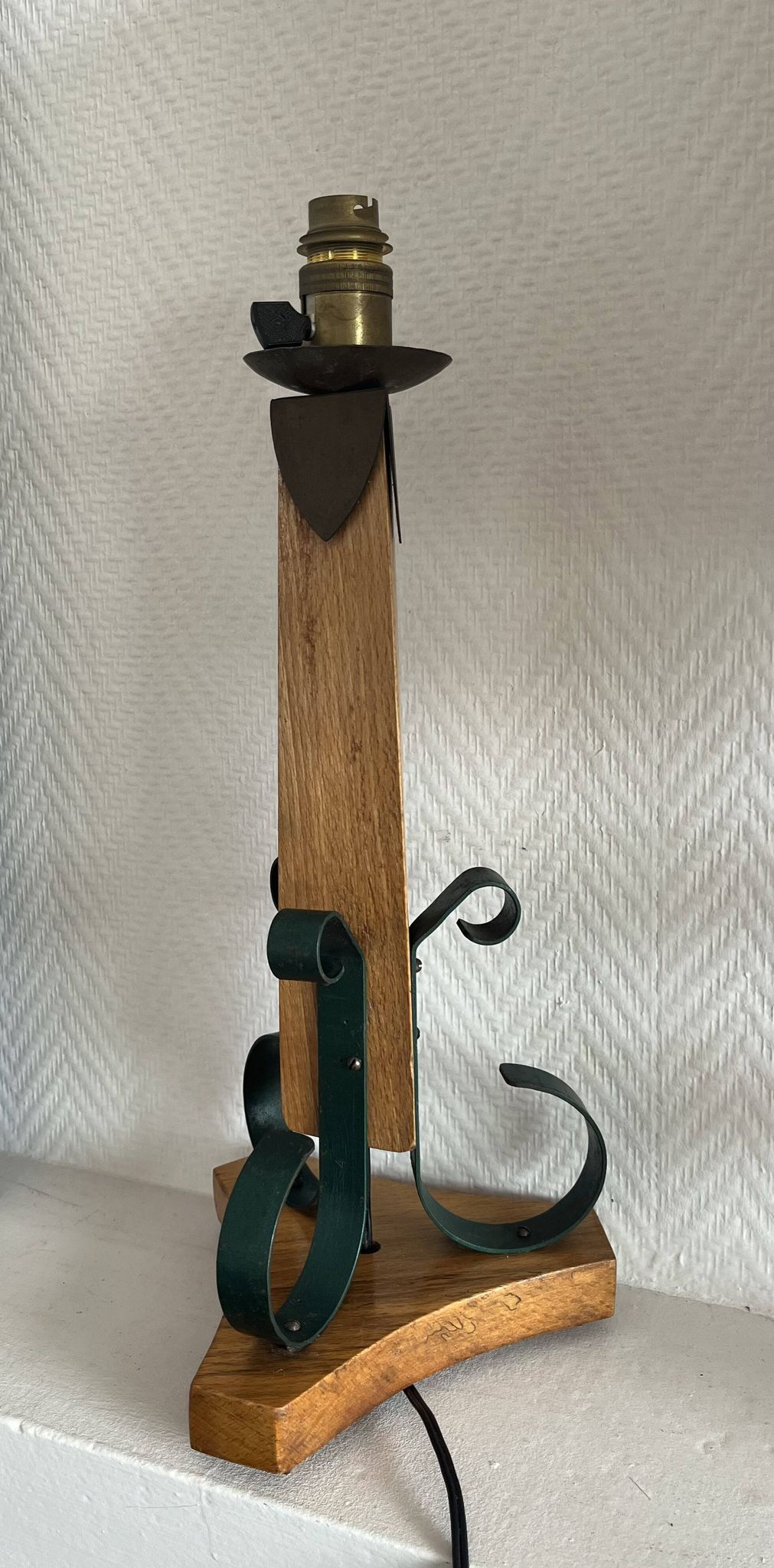 Lampe de bureau vintage fifties style Prouvé