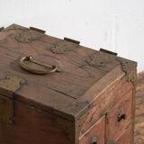 Antique Japanese box with drawers and hinged lid – Early Showa period (c. 1928)