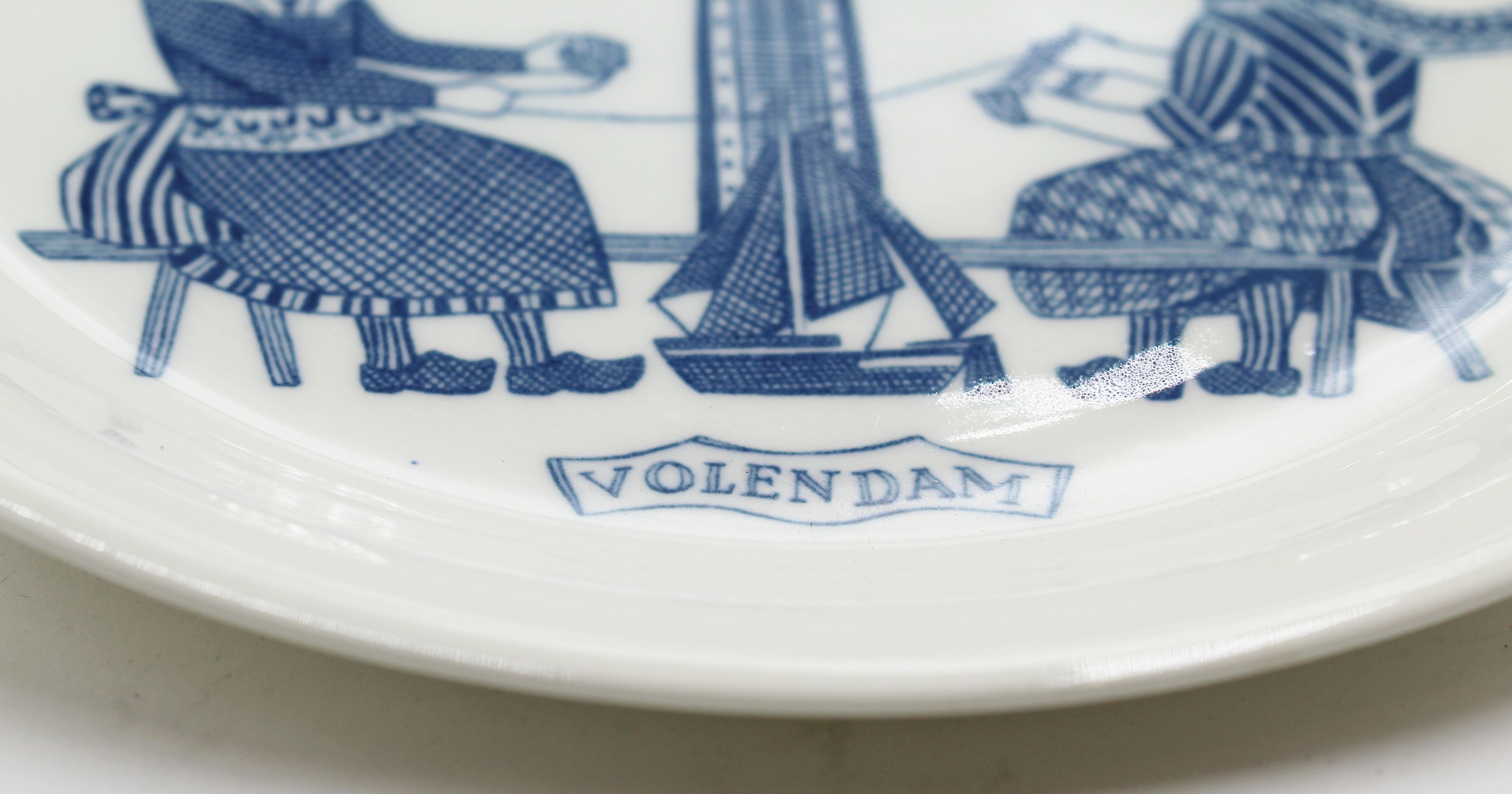 Old volendam plate