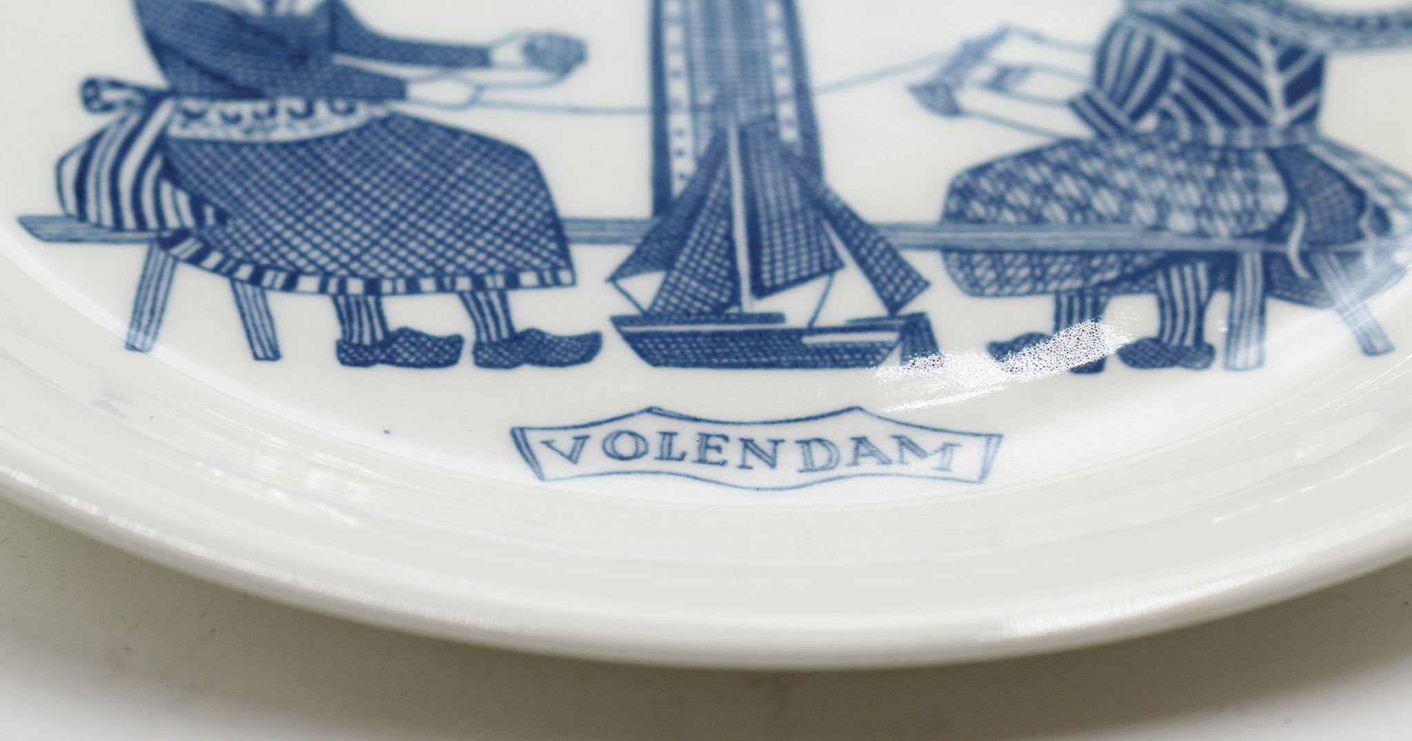 Old volendam plate