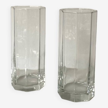 Pair of glass vase