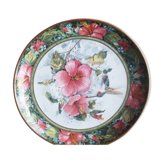 Assiette porcelaine numérotée