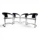 Set of 4 dining chairs by A. Rizzatto for Lo Studio