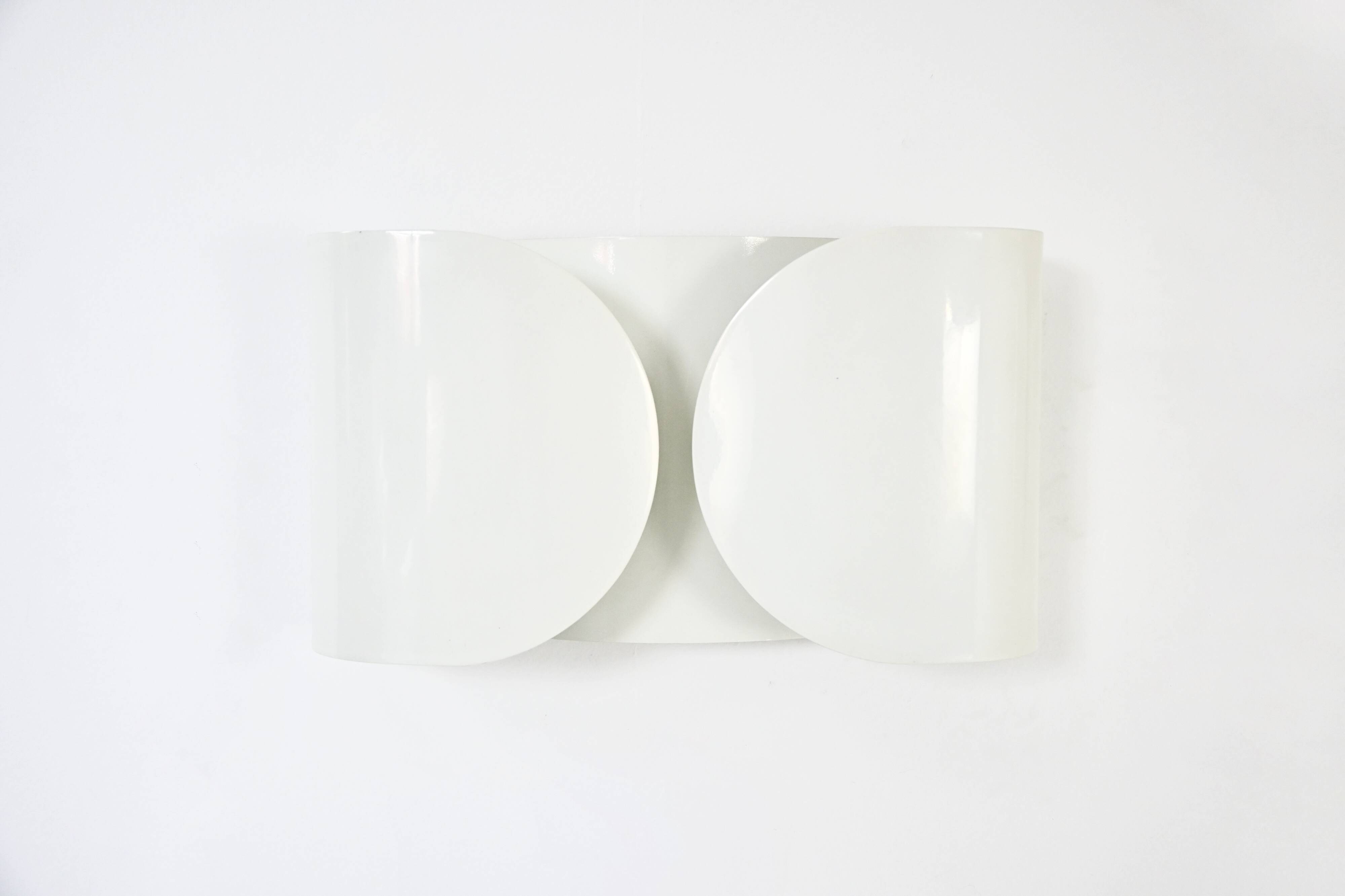 "Foglio" wall lights by Tobia & Afra Scarpa for Flos, 1960s, lot of
