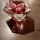 Sommerso Flavio Poli ashtray for Seguso, Murano 60s