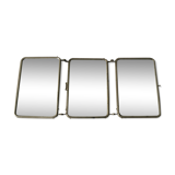 Mirror triptych barber