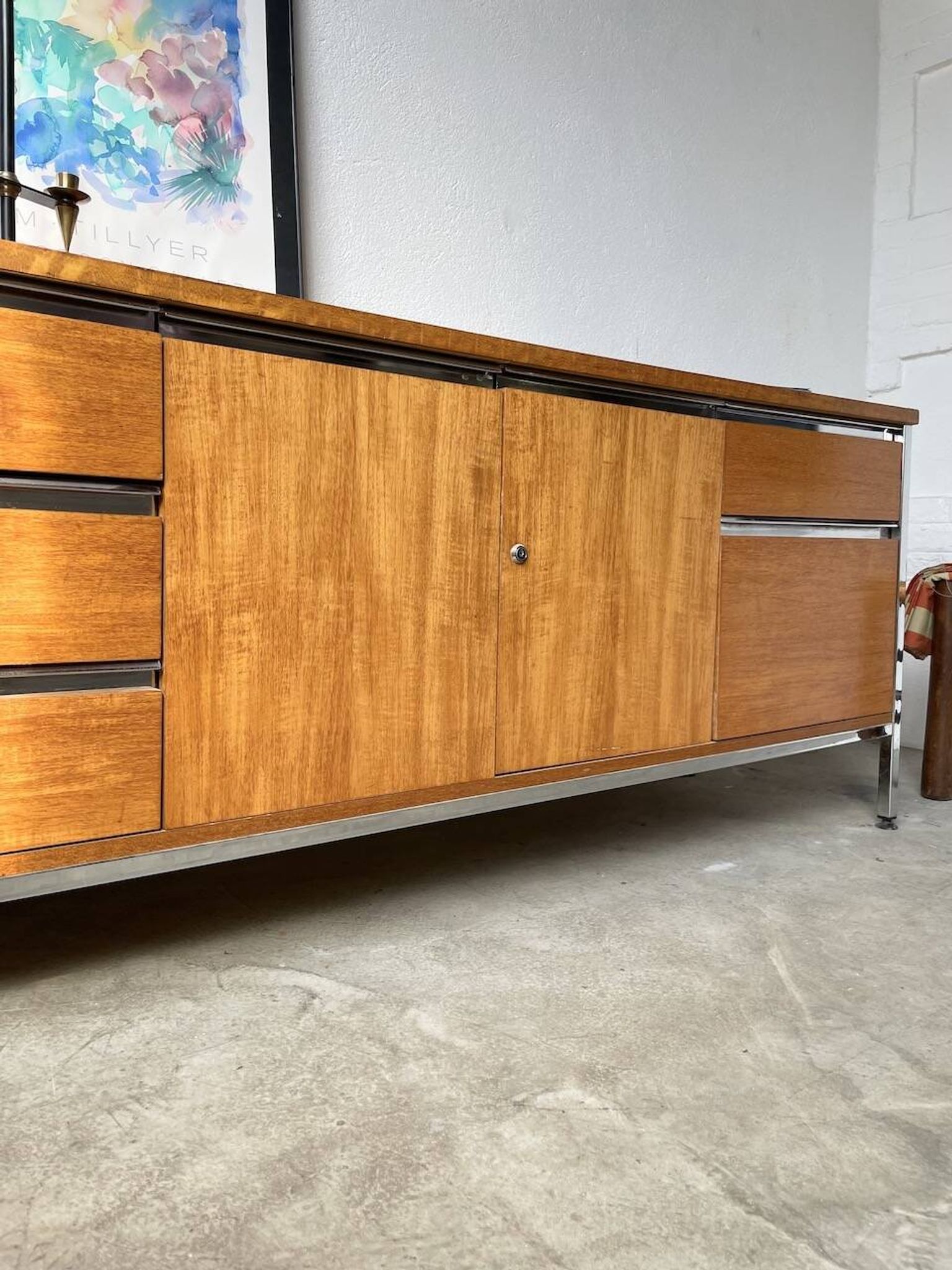 1960s modernist enfilade
