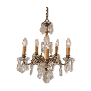 lustre vintage année - pampilles