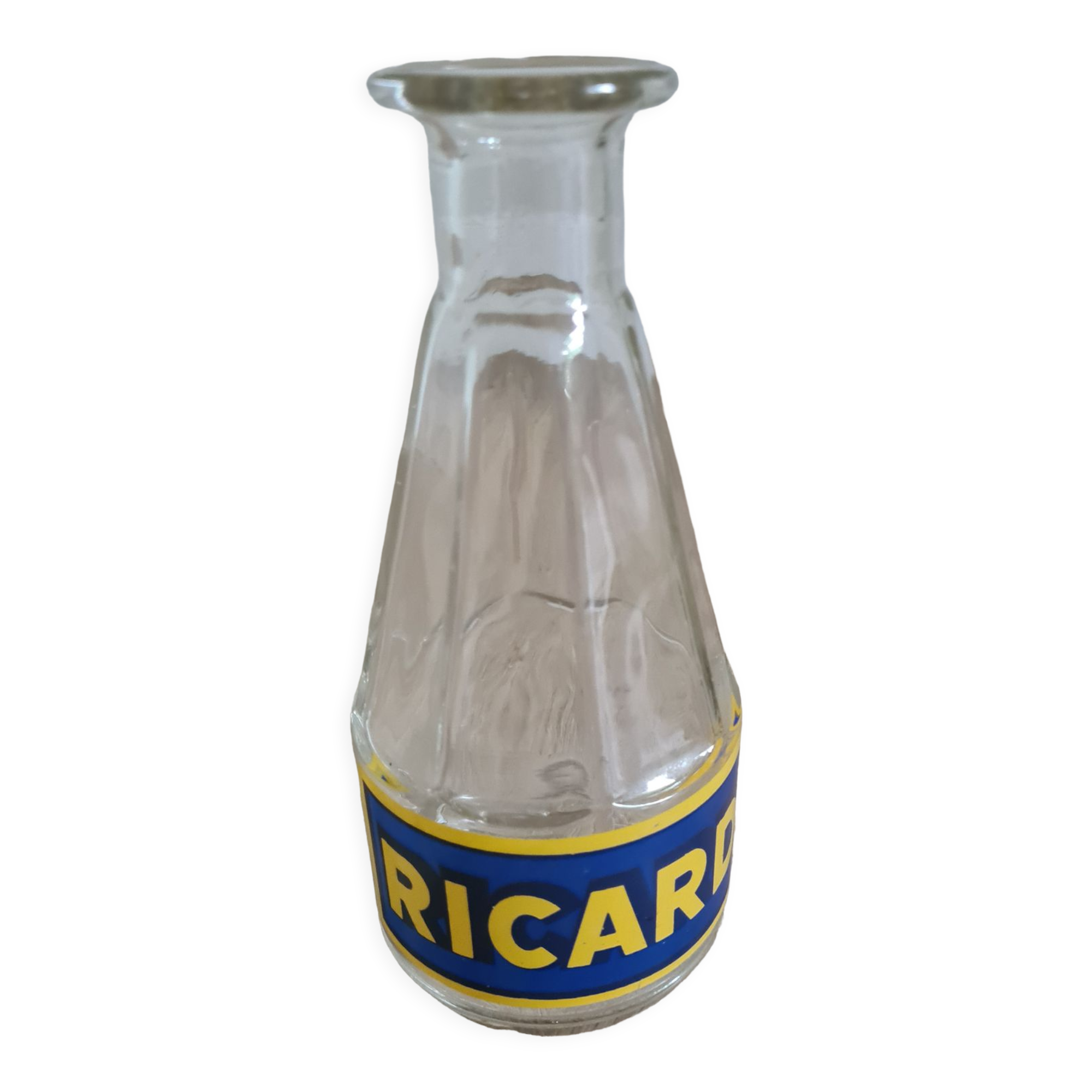 Old Ricard glass decanter, 1950