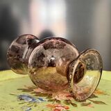 Biot glass tealight candle holder