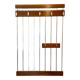 Scandinavian design wall coat rack - 1960s/70s