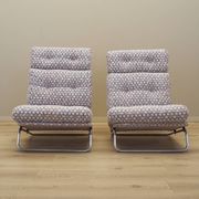 Set of lounge armchairs, Italian design, 1970s, production: Italy