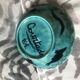 Pretty blue enamel bowl, signed "Courtade 81"