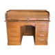 Double box oak cylinder desk early twentieth century (1930/1940)