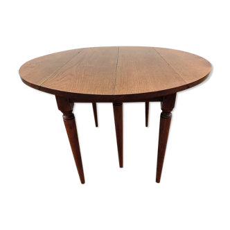Former round oak table