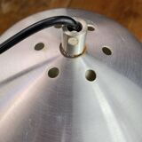 Eye Ball brushed aluminium Space Age lamp or wall light