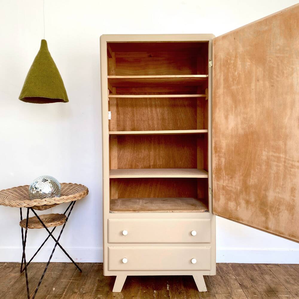 Vintage children's wardrobe