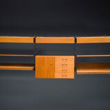 Teak Shelf System from Musterring International, 1960s, Set of 19