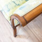 Vintage Walnut Sofa, 1950s