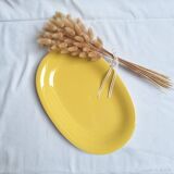 Oval plate Villeroy & Boch yellow