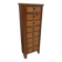 Antique pine filing cabinet with drawers