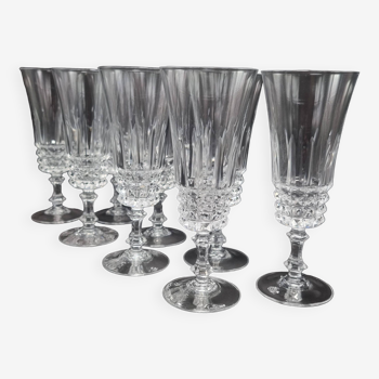 Champagne flutes x 8