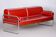 Bauhaus Sofa in Beech & Leather attributed to Thonet, 1930s