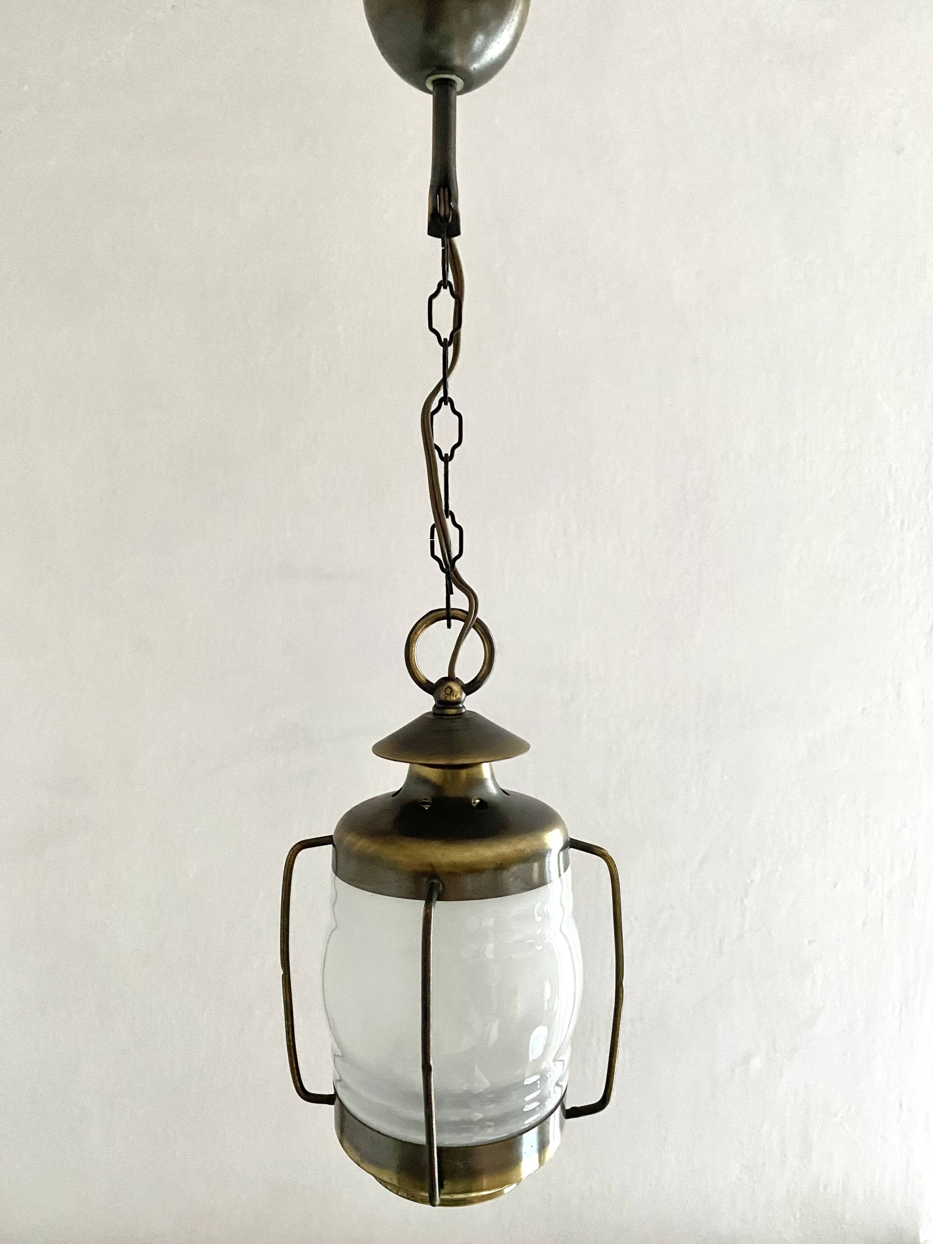 Vintage Marine Lantern Pendant Lamp