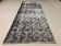 Distressed Turkish Runner 280x98 cm wool Vintage rug, Overdyed Black