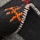 7x10 Black & Cream Large Vintage Kilim Rug, 204x300Cm