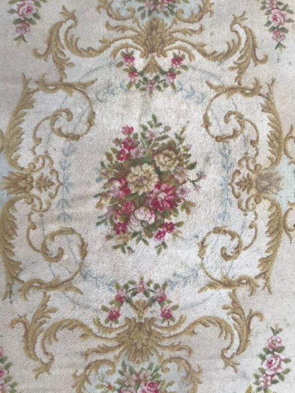 Carpet old french style 197 X 280 cm