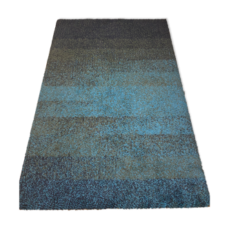 Tapis bleu canard 130x200