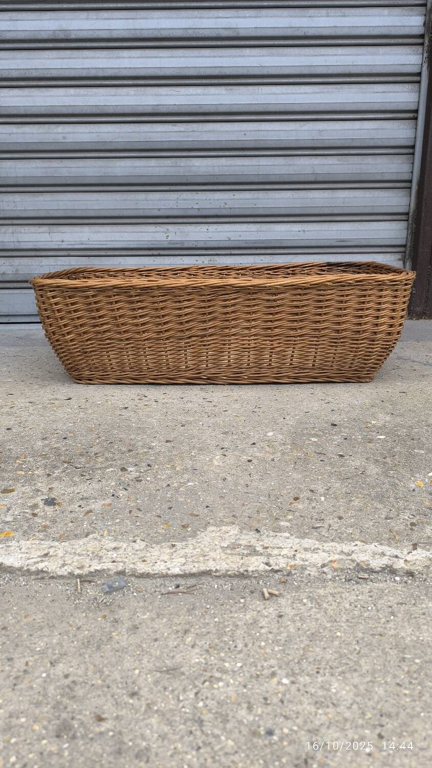 Vintage wicker basket